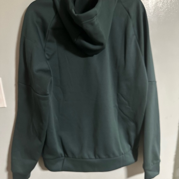 Nike Therma Fit Fitness Fleece Mens Hoodie Green Swoosh, Size M - Picture 3 of 9